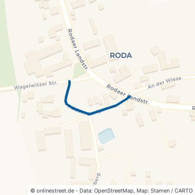 Rodaer Dorfplatz Grimma Roda 
