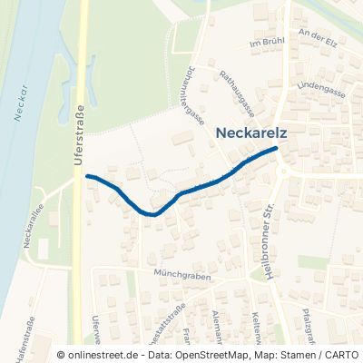 Martin-Luther-Straße Mosbach Neckarelz 