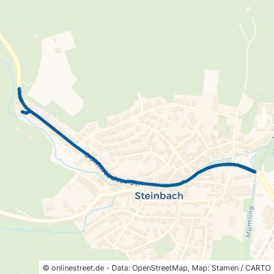 Darmstädter Straße Michelstadt Steinbach 