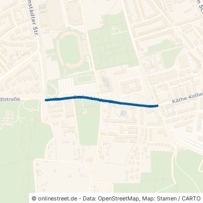 Werner-Seelenbinder-Straße Erfurt Löbervorstadt 