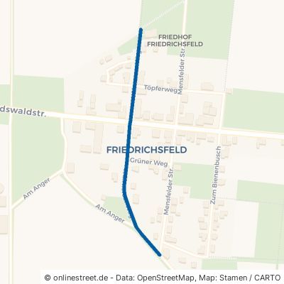 Wülmerser Weg Trendelburg Friedrichsfeld 