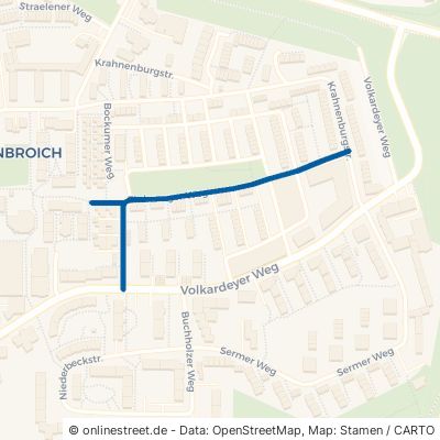 Einbrunger Weg 40472 Düsseldorf Lichtenbroich Stadtbezirk 6