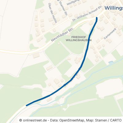 Bernsburger Straße Willingshausen 