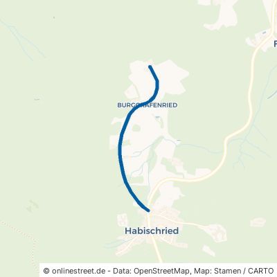 Burggrafenrieder Weg Bischofsmais Habischried 