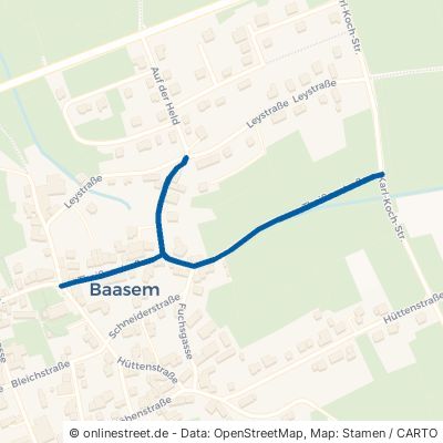 Theißenstraße Dahlem Baasem 
