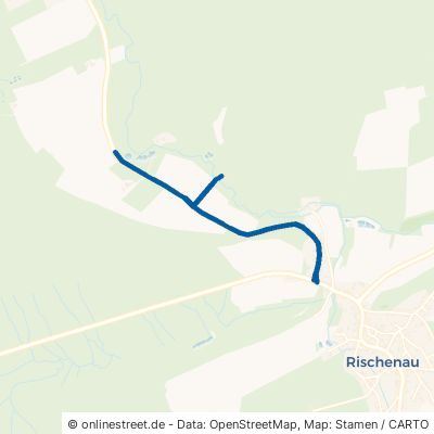 Lügder Straße Lügde Rischenau 