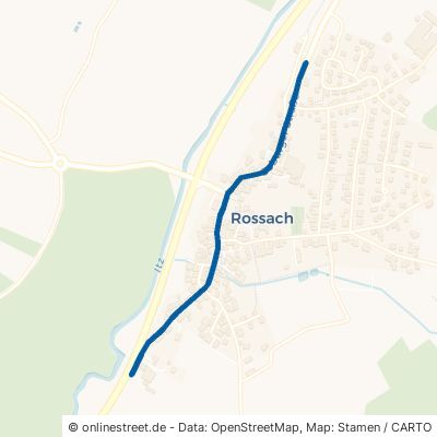 Coburger Straße Großheirath Rossach 