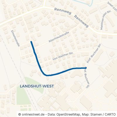 Prof.-Schmidtmüller-Straße Landshut West 