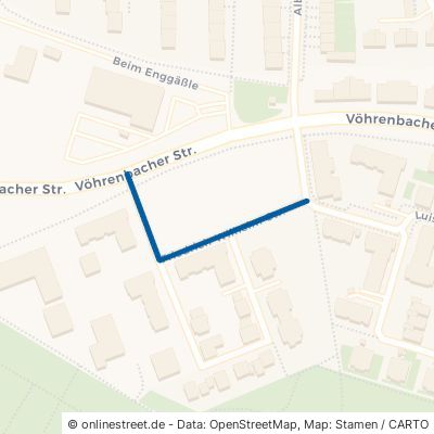 Friedrich-Wilhelm-Straße Villingen-Schwenningen Villingen 