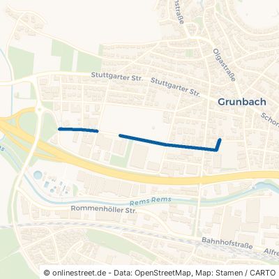 Fellbacher Straße Remshalden Grunbach 
