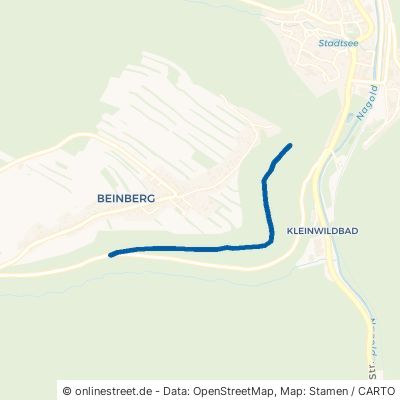 Karl-Hammann Weg Bad Liebenzell Beinberg 