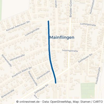 Karl-Liebknecht-Straße Mainhausen Mainflingen 