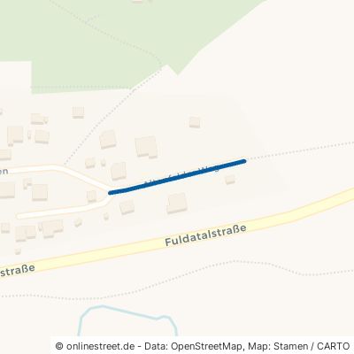 Altenfelder Weg Gersfeld Hettenhausen 