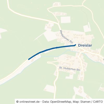 Hesborner Straße Medebach Dreislar 