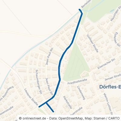 Rückertstraße Dörfles-Esbach Dörfles 