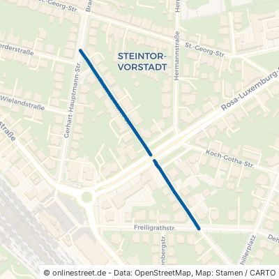 Thomas-Mann-Straße Rostock Stadtmitte 