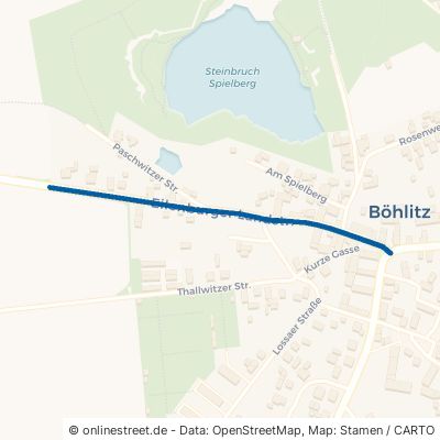 Eilenburger Landstraße Thallwitz Böhlitz 