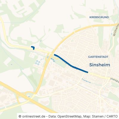 Hauptstraße Sinsheim 