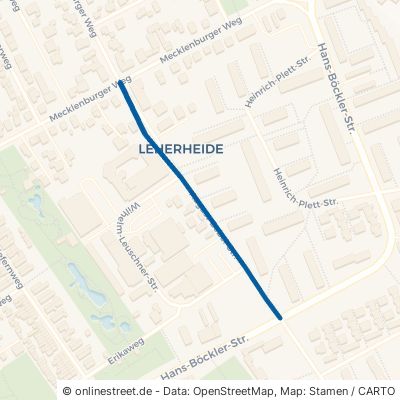 August-Bebel-Straße Bremerhaven Leherheide 