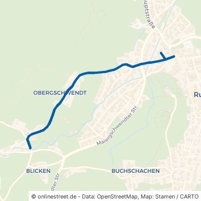 Obergschwendter Straße Ruhpolding 