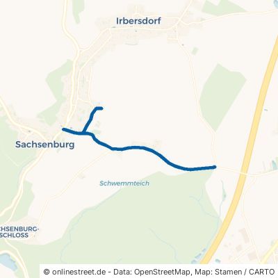 Dittersbacher Weg Frankenberg (Sachsen) Sachsenburg 