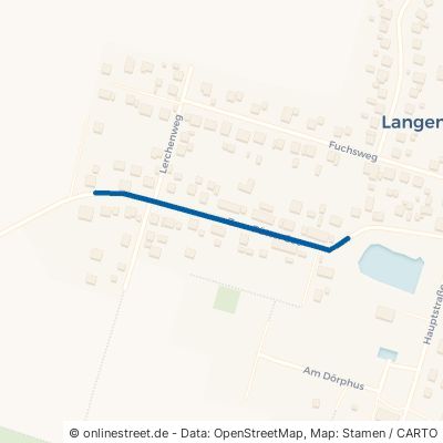 Langendorf-Dorfstraße Lüssow 