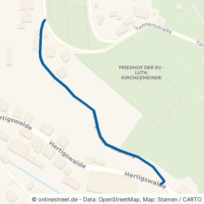 Hertigswalder Kirchweg Sebnitz 