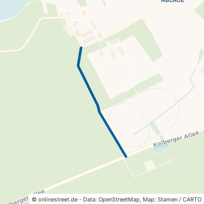 Plattenweg Zur Kolberger Straße Heidesee Prieros 