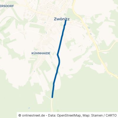 Grünhainer Straße Zwönitz 