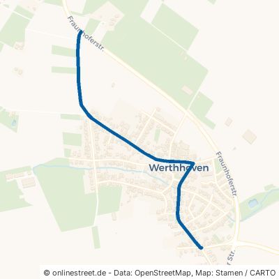Ahrtalstraße Wachtberg Werthhoven 