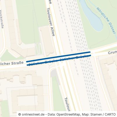 Jülicher Brücke Düsseldorf Pempelfort 