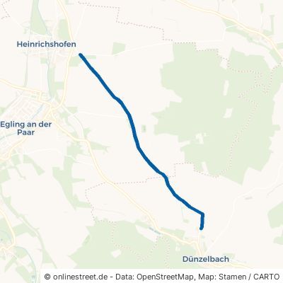 Dünzelbacher Weg Moorenweis Dünzelbach 