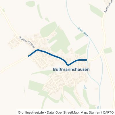 Mittelstraße Schwendi Bußmannshausen 