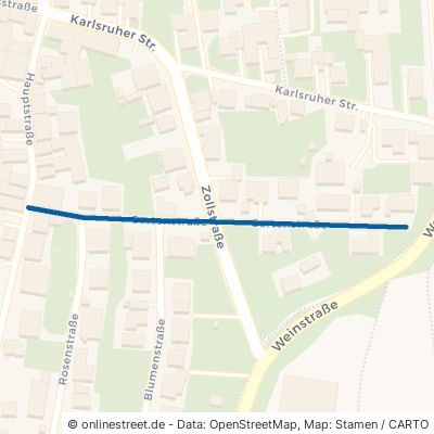 Gartenstraße Schweigen-Rechtenbach 