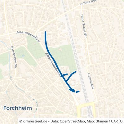 Haidfeldstraße Forchheim 