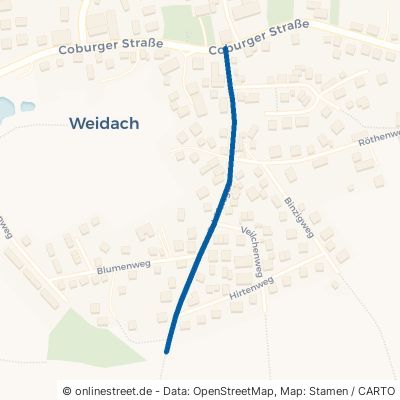 Schäfersgasse Weitramsdorf Weidach 