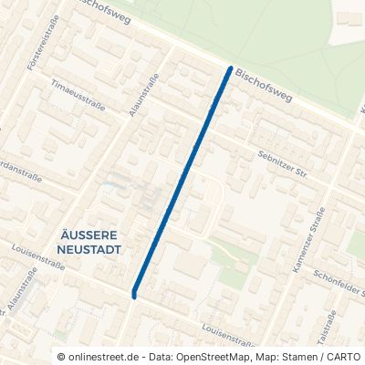 Görlitzer Straße Dresden Äußere Neustadt 