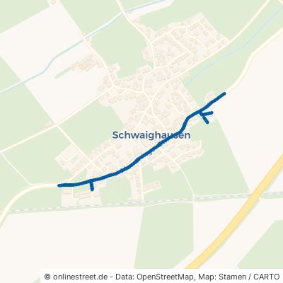 Memminger Straße Holzgünz Schwaighausen 