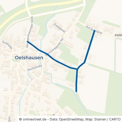 Hundsbergstraße Zierenberg Oelshausen 