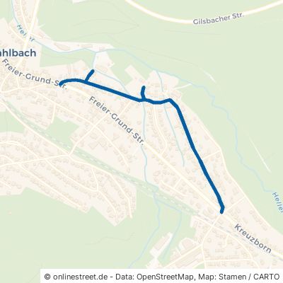 Heisterner Weg Burbach Wahlbach 