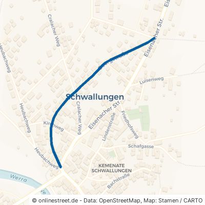 Georgstraße Schwallungen 