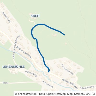 Kreitner Weg Fischbachau Birkenstein 