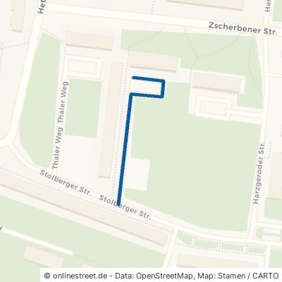 Quedlinburger Weg 06124 Halle (Saale) Westliche Neustadt Stadtbezirk West