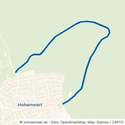 Wolfsgrubenweg Pforzheim Hohenwart 