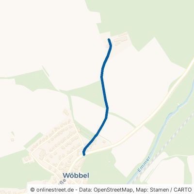 Waldstraße Schieder-Schwalenberg Wöbbel 
