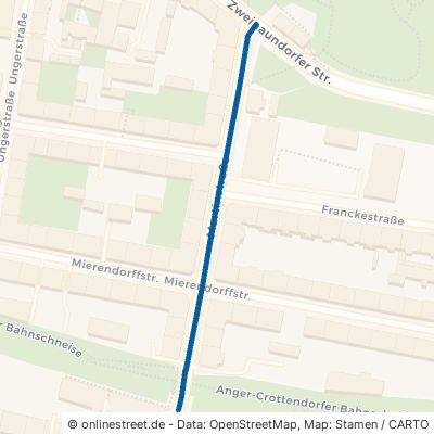 Martinstraße Leipzig Anger-Crottendorf 