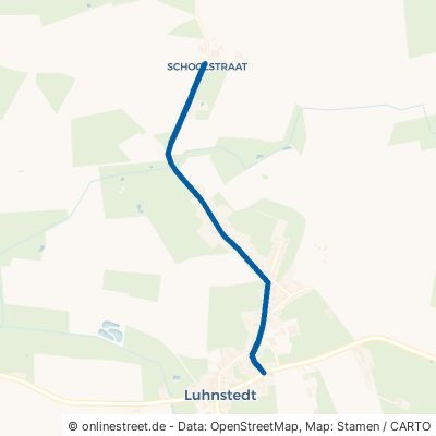 Schoolstraat Luhnstedt 