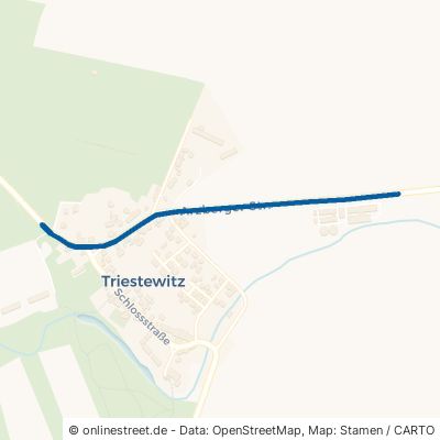 Arzberger Straße Arzberg Triestewitz 
