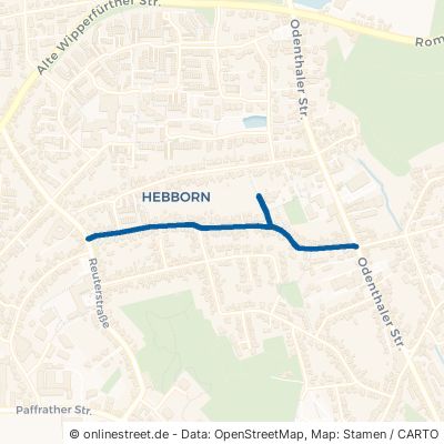 Jägerstraße 51467 Bergisch Gladbach Hebborn Hebborn