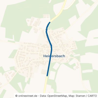 Bundesstraße Limbach Heidersbach 
